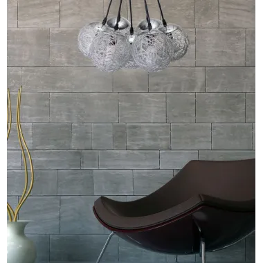 Lampa sufitowa Saturn 7-ramienna Ø 15 cm (kula)